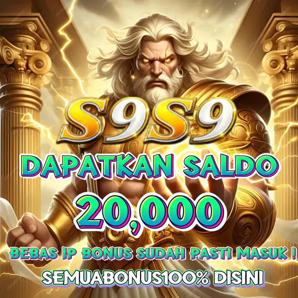 S9S9 Bonus Member Baru 100%